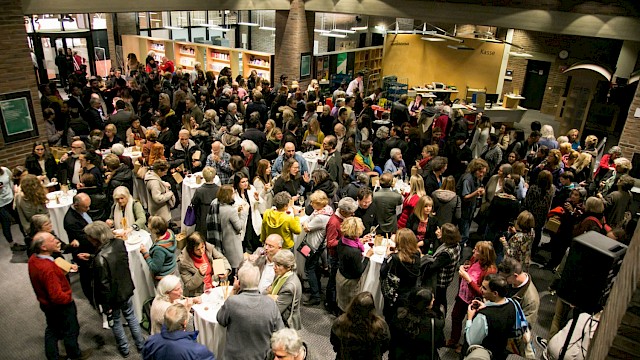 Eröffnungsempfang in der Münchner Stadtbibliothek Am Gasteig