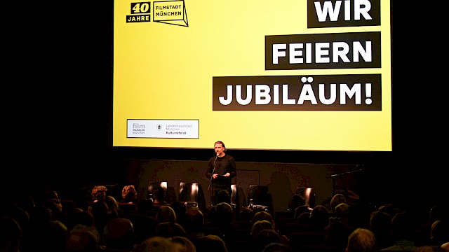 Festakt 40 Jahre Filmstadt München im Filmmuseum | Stadtdirektor Marek Wiechers ©Ronny Heine